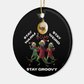 Groovy Echse Keramik Ornament (Links)