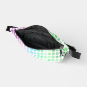 Groovy Eclectic Boho Abstrakt Toric Prilag Flag Bauchtasche (Offen)