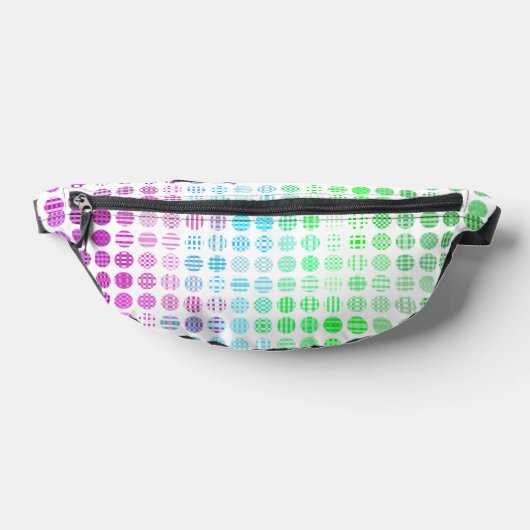 Groovy Eclectic Boho Abstrakt Toric Prilag Flag Bauchtasche (Ablage )