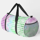 Groovy Eclectic Boho Abstrakt Toric Prilag Flag Duffle Bag (Rechte Ecke)