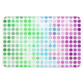 Groovy Eclectic Boho Abstrakt Toric Prilag Flag Magnet (Horizontal)
