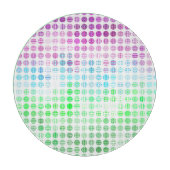 Groovy Eclectic Boho Abstrakt Toric Prilag Flag Schneidebrett (Vorderseite)