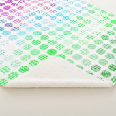 Groovy Eclectic Boho Abstrakt Toric Prilag Flag Sherpadecke (3/4)