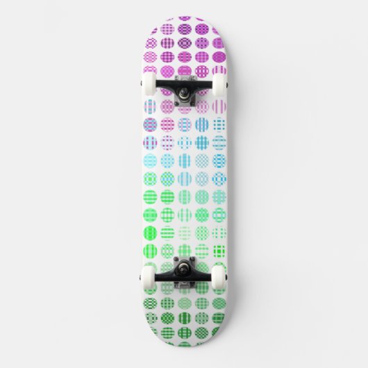 Groovy Eclectic Boho Abstrakt Toric Prilag Flag Skateboard (Vorderseite)