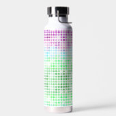Groovy Eclectic Boho Abstrakt Toric Prilag Flag Trinkflasche (Links)