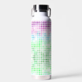 Groovy Eclectic Boho Abstrakt Toric Prilag Flag Trinkflasche (Vorne)