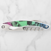 Groovy Eclectic Retro Trippy Polysexual Prilag Kellnermesser (Vorderseite)