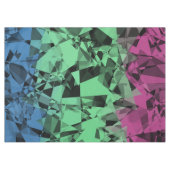 Groovy Eclectic Retro Trippy Polysexual Prilag Tischdecke (Vorderseite (Horizontal))