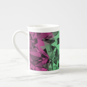 Groovy Eclectic Retro Trippy Polysexual Stolzflagg Porzellantasse
