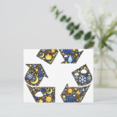 Groovy Ecology Postkarte (Stehend Vorderseite)