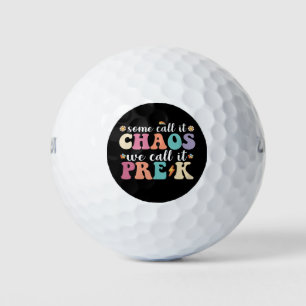 Groovy einige nennen es Chaos, wir nennen es Pre-K Golfball