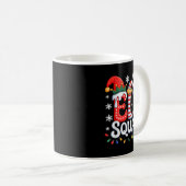 Groovy Elf Squad Elf Familie Weihnachten Matching Kaffeetasse (VorderseiteRechts)