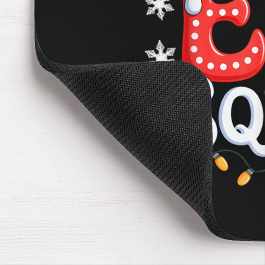 Groovy Elf Squad Elf Familie Weihnachten Matching Mousepad (Ecke)