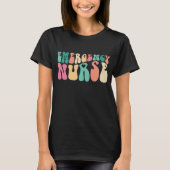 Groovy Emergency Room ER Nurse Apprecision Day T-Shirt (Vorderseite)