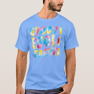 Groovy ESOL Lehrerin Squad ESOL Lehrerin Gefärbte T-Shirt