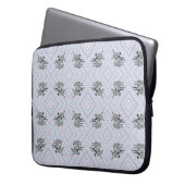 Groovy Esther Laptopschutzhülle (Vorderseite Links)