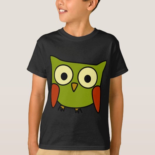 Groovy Eule T-Shirt (Vorderseite)