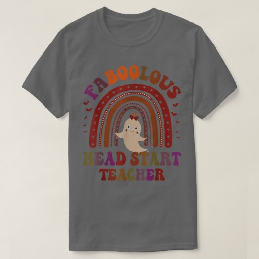 Groovy FABOOLOUS HEAD START TEACHER Costume This I T-Shirt (Design vorne)