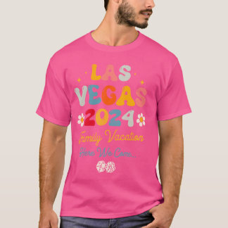 Groovy Familienurlaub Las Vegas 2024 Matching Fam T-Shirt