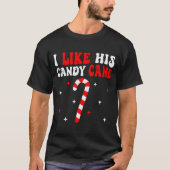 Groovy Family Christmas Couple Matching Funny Tee (Vorderseite)