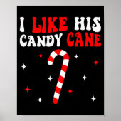 Groovy Family Christmas Couple Matching Funny Tee  Poster (Vorne)