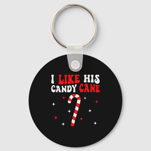 Groovy Family Christmas Couple Matching Funny Tee Schlüsselanhänger (Vorderseite)