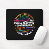 Groovy Family Resource Coordinator Wertschätzung Mousepad (Mit Mouse)