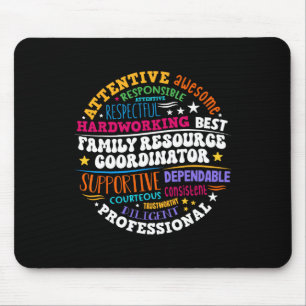 Groovy Family Resource Coordinator Wertschätzung  Mousepad