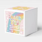 Groovy Favor Box | Groovy Birthday Favor Geschenkschachtel (Vorderseite)