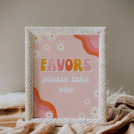 Groovy Favors Sign | Groovy Sign | Groovy Party