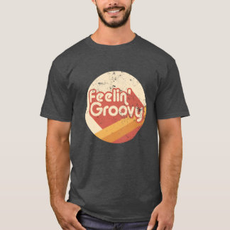 Groovy Feeling 70er Retro Vintage T-Shirt