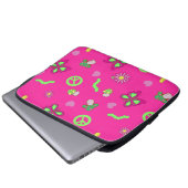 Groovy Feeling Laptopschutzhülle (Vorne Knopf)