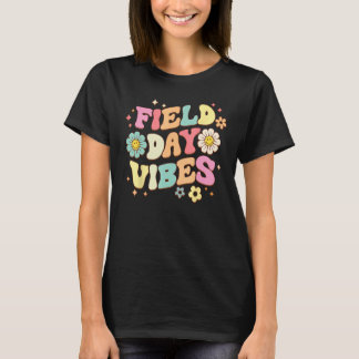 Groovy Field Day 2023  Field Day Vibes Teacher Boy T-Shirt