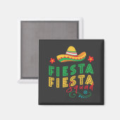 Groovy Fiesta Squad Magnet (Vorderseite/Rückseite)