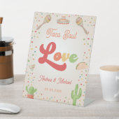 Groovy Fiesta Taco Bout Liebe Taco Bar Sockelschild (In SItu)