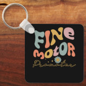 Groovy Fine Motor Promoter Occupational Therapy OT Schlüsselanhänger (Vorderseite)
