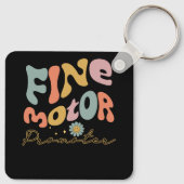 Groovy Fine Motor Promoter Occupational Therapy OT Schlüsselanhänger (Rückseite)