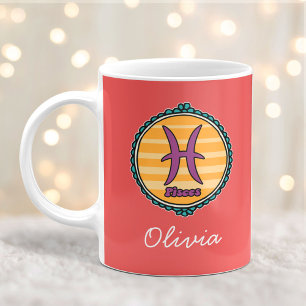 Groovy Fische Custom Kaffeetasse