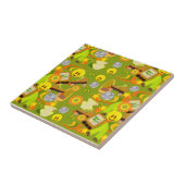 Groovy-Flashback-Muster Fliese (Seite)