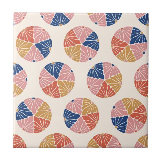 Groovy Fliese (Vorderseite)