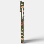 Groovy floralgrünes Case-Mate iPhone Case (Rückseite / Links)