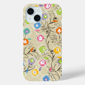 Groovy Flower Garden Farbenfrohe Whimsikäre Blumen Case-Mate iPhone Hülle