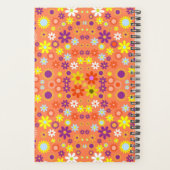 Groovy Flower Power Budget Planer (Rückseite)