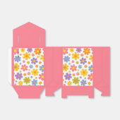 Groovy Flower Power Geschenkschachtel (Ungefaltet)