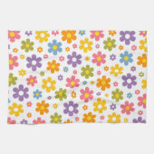 Groovy Flower Power Geschirrtuch (Horizontal)