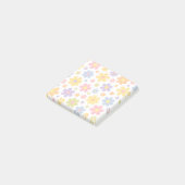 Groovy Flower Power Post-it Klebezettel (angewinkelt)