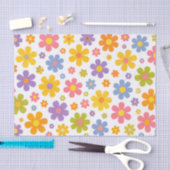 Groovy Flower Power Seidenpapier (Handwerk)