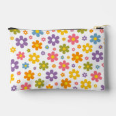 Groovy Flower Power Zubehörtasche (Rückseite)