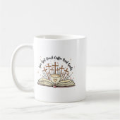 Groovy Flowers Love God Drink Coffee Read Books Ch Kaffeetasse (Links)