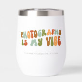 Groovy Fotografy der 70er Jahre ist My Vibe, Fotog (Rückseite)